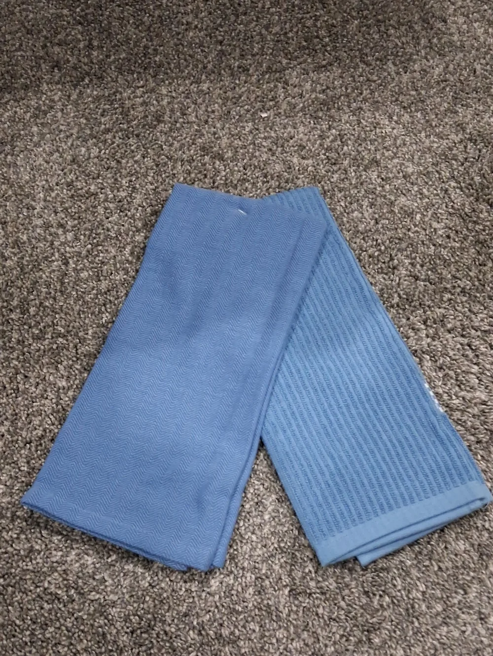 Sonoma Set Of 2 Blue And White Kitchen Towels NWT